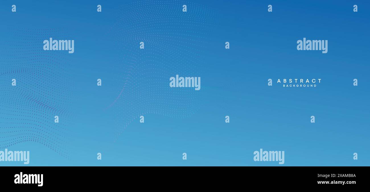 Abstract Navy Blue, Green Gradient Flowing Dot Waving Particle ...