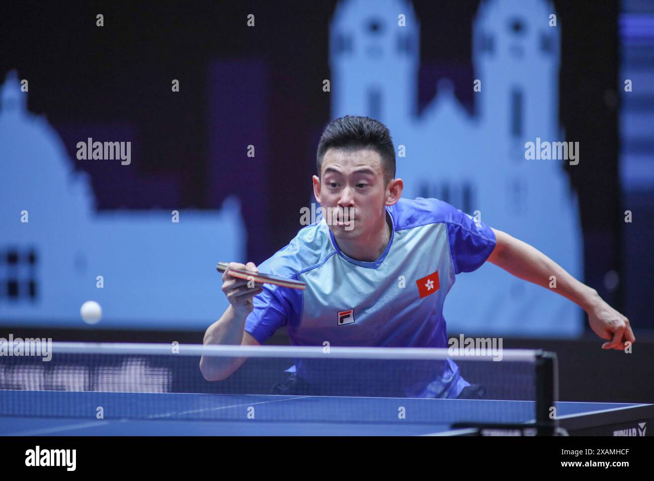 Zagreb, Croatia. 07th June, 2024. Chun Ting Wong of China is competing ...