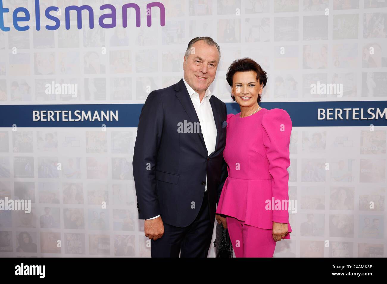 Clemens Toennies, Margit Toennies bei der Bertelsmann Sommerparty in