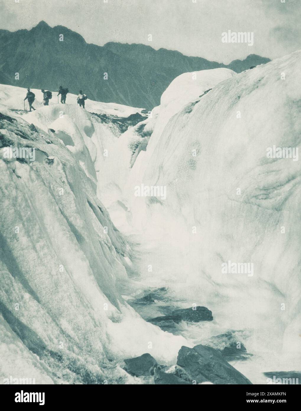 On the hockstetter glacier from the album record pictures of new
