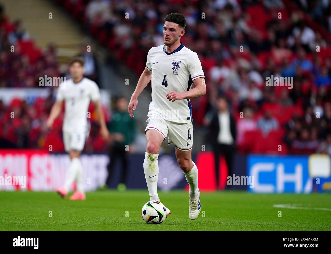 Declan Rice For England England's Declan Rice during the international friendly match at ...