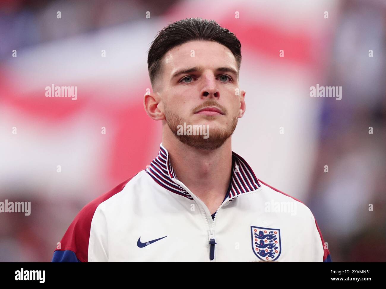 England's Declan Rice before the international friendly match at ...
