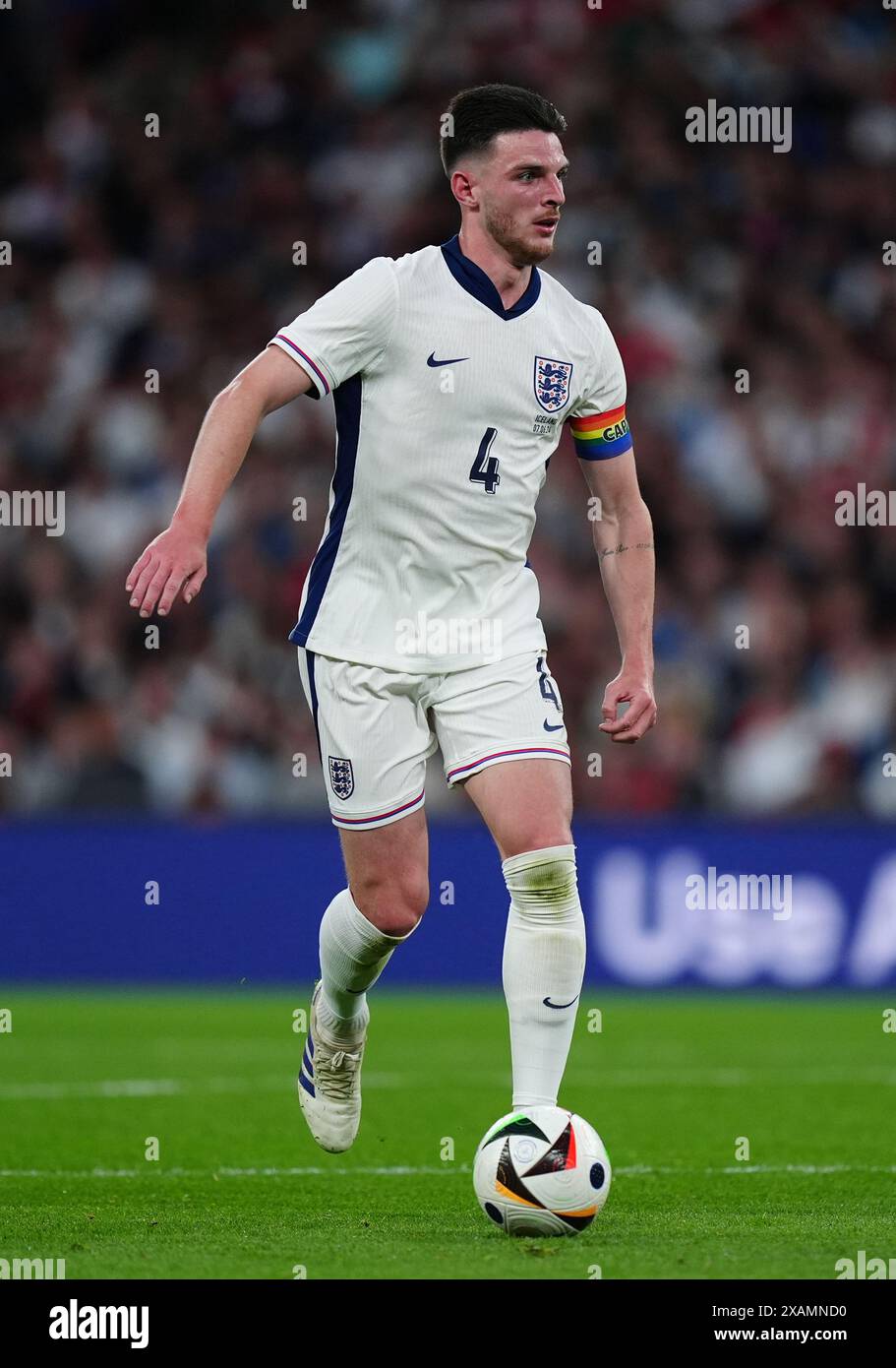 Declan Rice For England England's Declan Rice during the international friendly match at ...