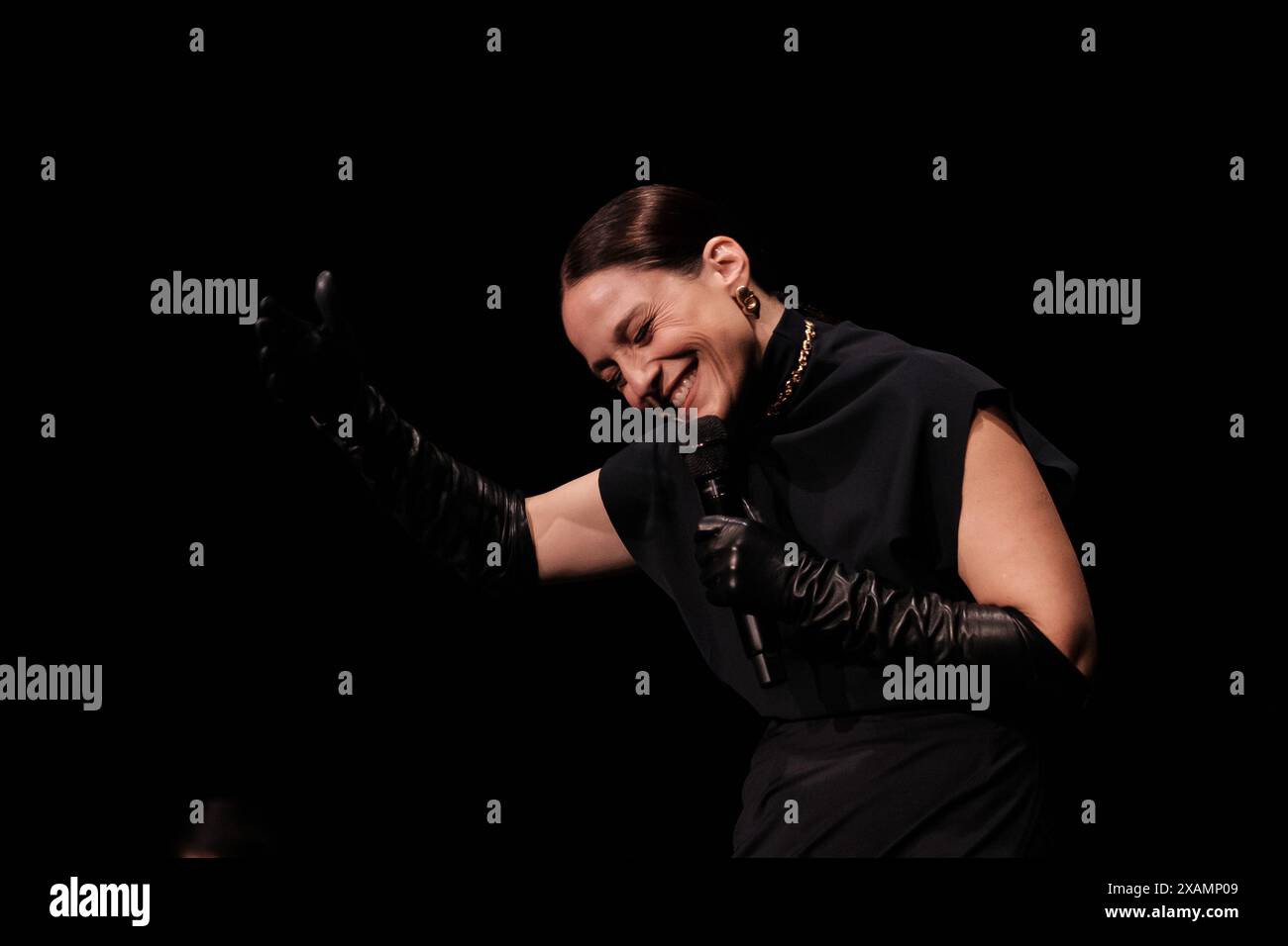 Fordo Singer Madrid, Spain. 07th June, 2024. Portuguese Fado singer Carminho ...