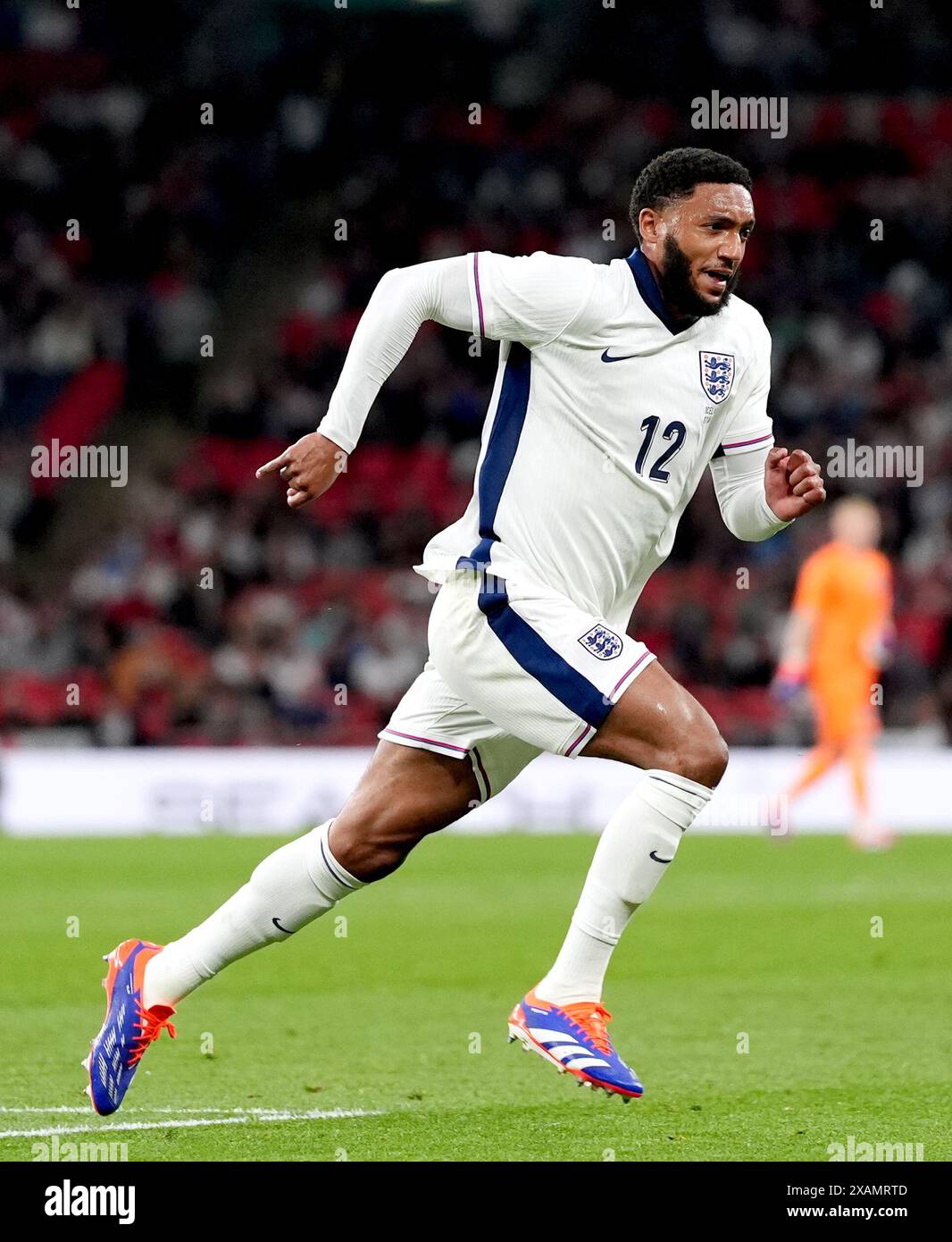 England s Joe Gomez During An International Friendly At Wembley Stadium england-s-joe-gomez-during-an-international-friendly-at-wembley-stadium