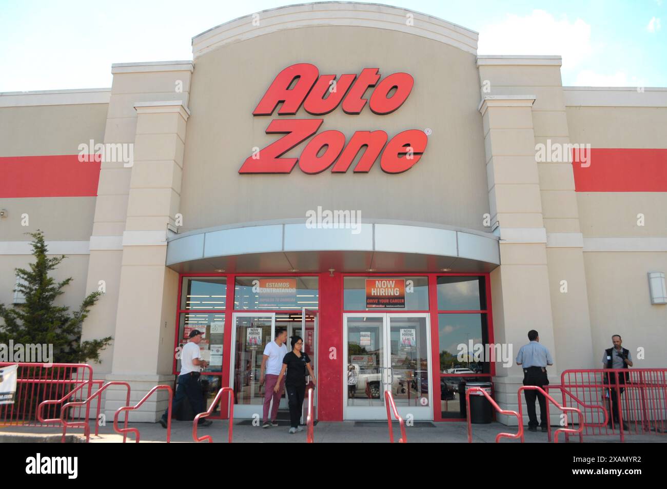 New York, United States. 07th June, 2024. An AutoZone is seen in the