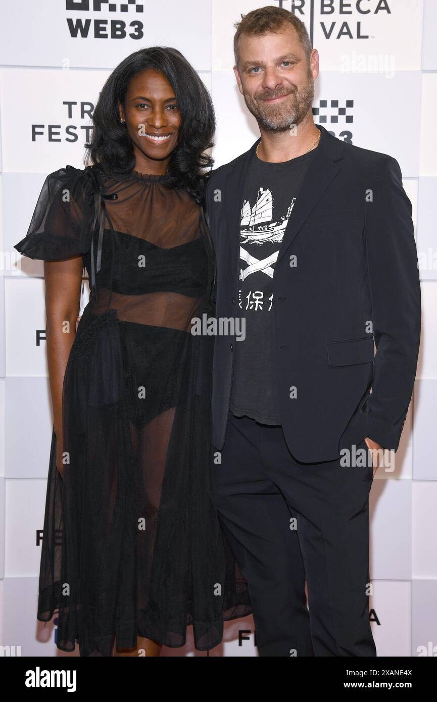 New York USA 07th June 2024 L R Angela Howard And Matt Stone New York USA 07th June 2024 L R Angela Howard And Matt Stone
