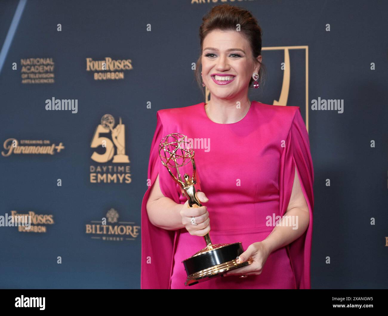 Los Angeles, USA. 07th June, 2024. Kelly Clarkson, winner for Daytime