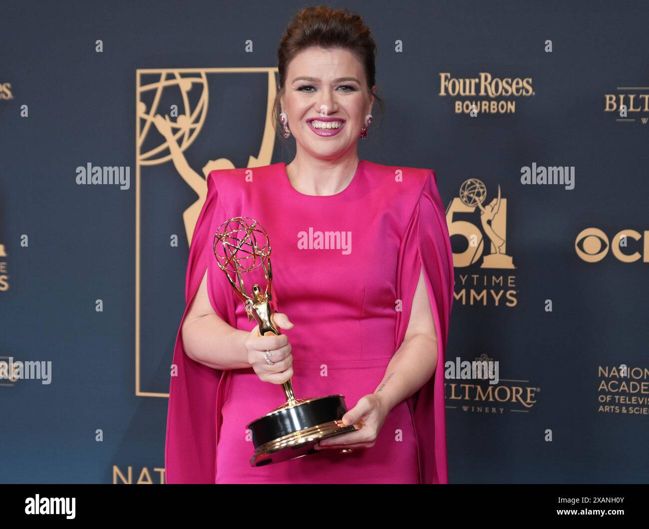 Los Angeles, USA. 07th June, 2024. Kelly Clarkson, winner for Daytime(02)