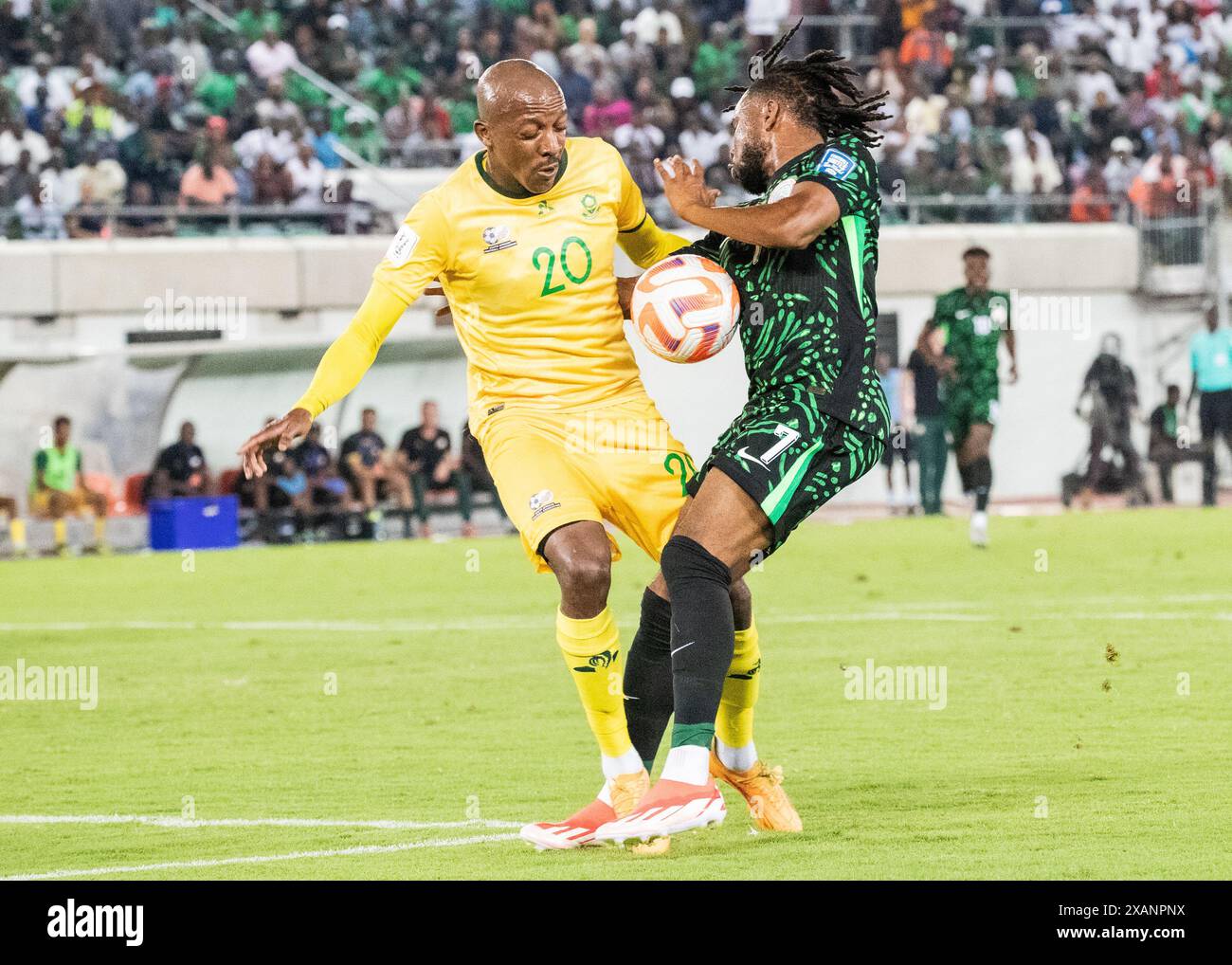 ADEMOLA LOOKMAN. NIGERIA VS SOUTH AFRICA, 1ST LEG FIFA WORLDCUP ...