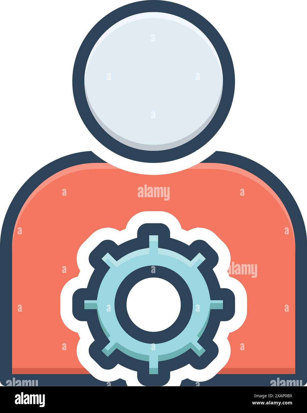 Account settings adjustment Stock Vector Images - Alamy