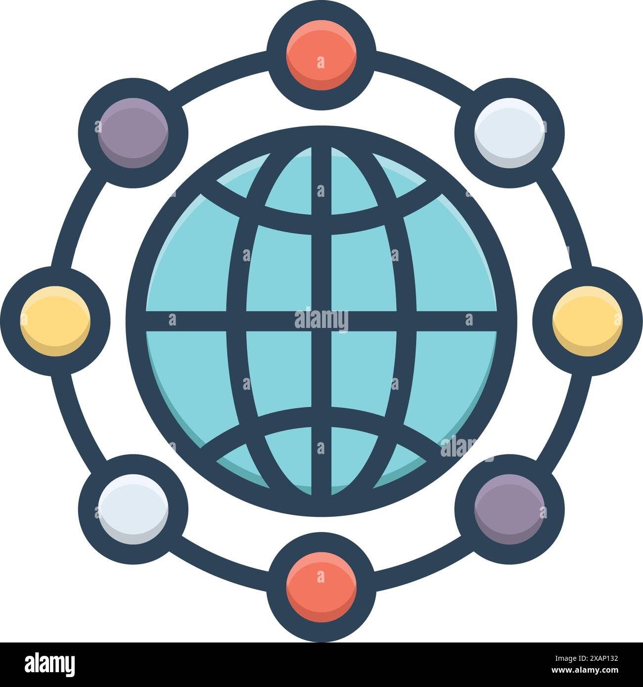 Icon for global network,global,network Stock Vector Image & Art - Alamy