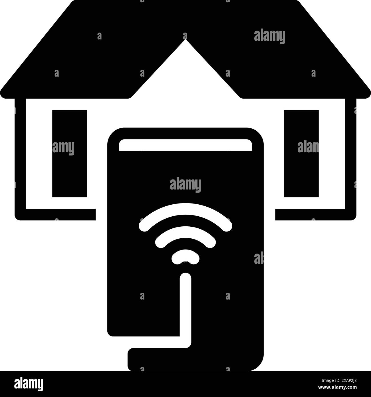 Smart home app Black and White Stock Photos & Images - Alamy