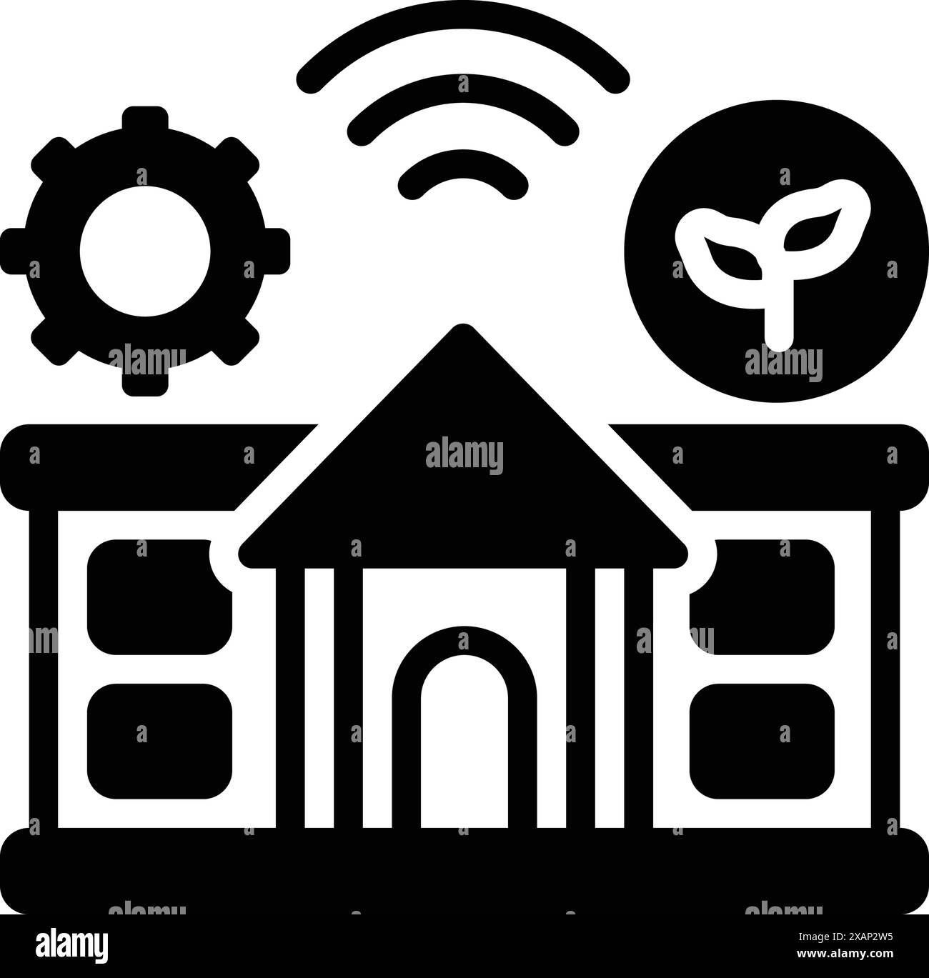 Facility logo Black and White Stock Photos & Images - Alamy