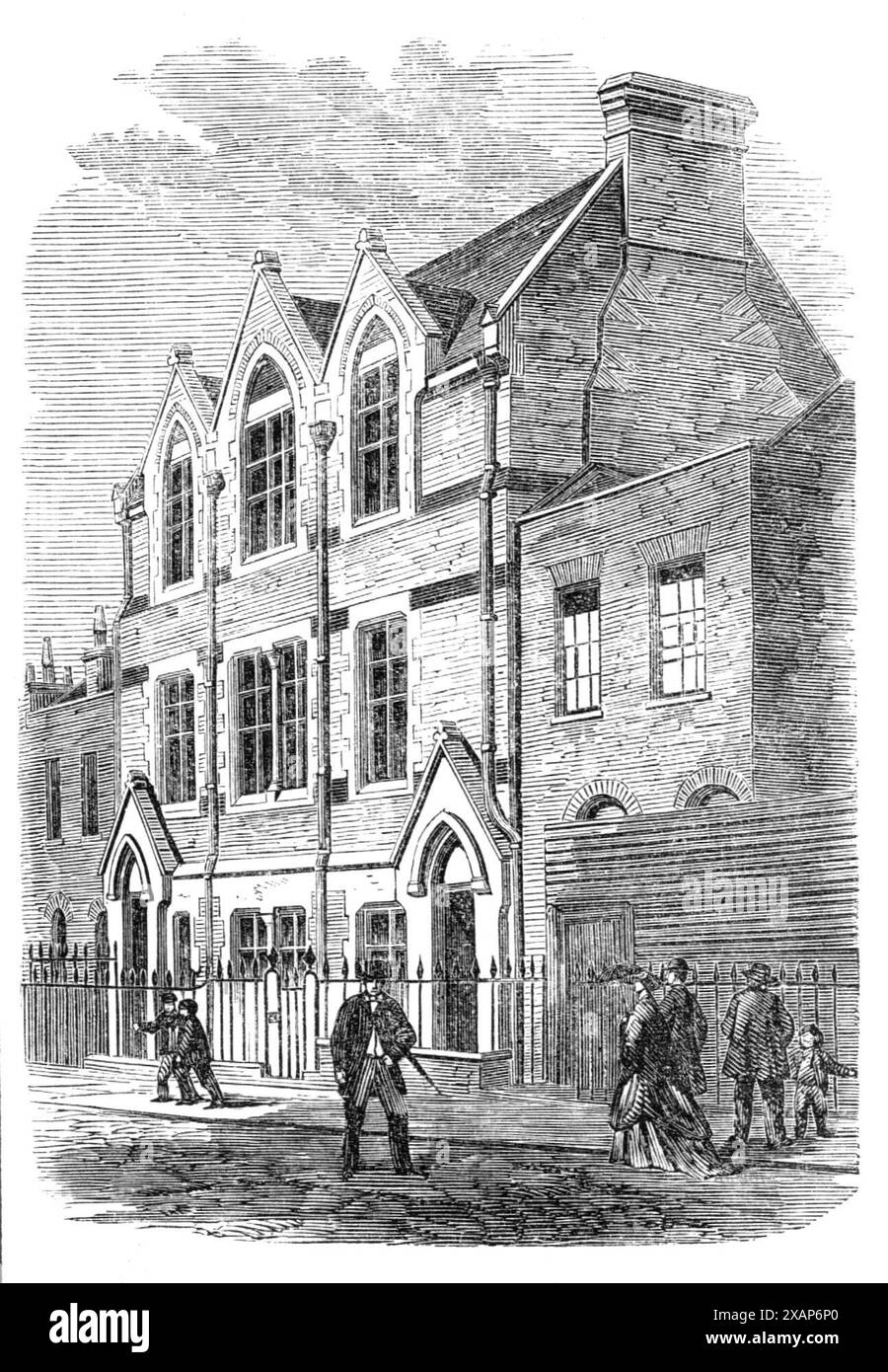 St. Thomas's Schools, Islington, 1869. 'These schools have been erected ...
