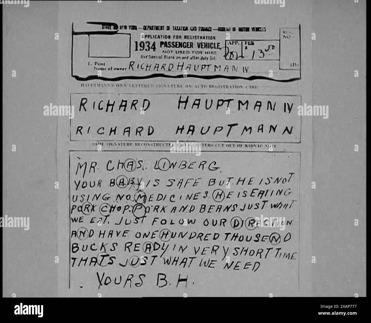 Ransom note hi-res stock photography and images - Alamy
