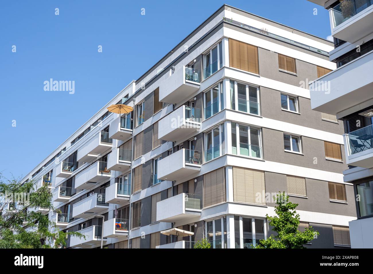 Picture of Modern new upscale apartment buildings hi-res stock photography and ...