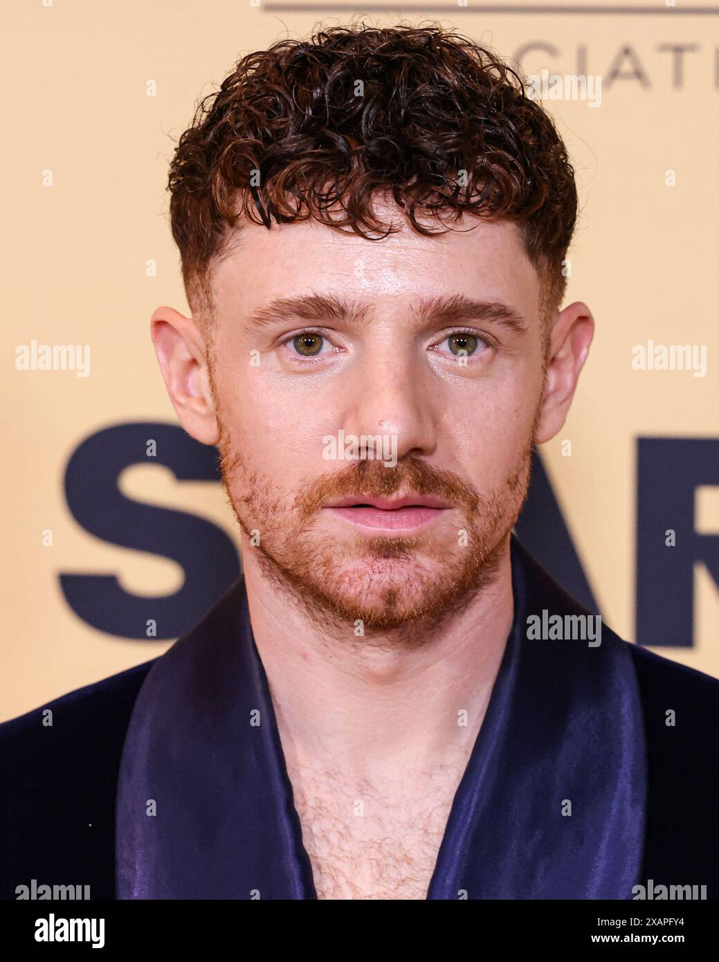 CENTURY CITY, LOS ANGELES, CALIFORNIA, USA - JUNE 07: Chris Perfetti arrives at the Critics Choice Celebration Of LGBTQ+ Cinema And Television held at the Fairmont Century Plaza Hotel on June 7, 2024 in Century City, Los Angeles, California, United States. (Photo by Xavier Collin/Image Press Agency) Stock Photo