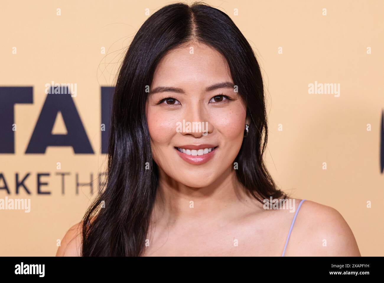 CENTURY CITY, LOS ANGELES, CALIFORNIA, USA - JUNE 07: Christine Ko arrives at the Critics Choice Celebration Of LGBTQ+ Cinema And Television held at the Fairmont Century Plaza Hotel on June 7, 2024 in Century City, Los Angeles, California, United States. (Photo by Xavier Collin/Image Press Agency) Stock Photo