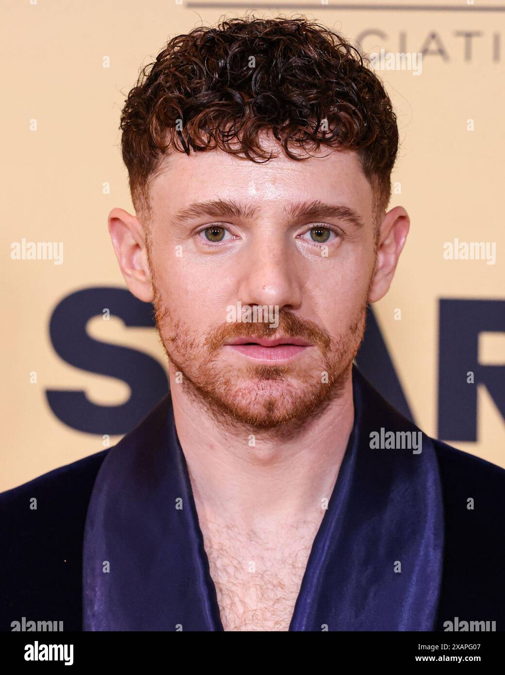 CENTURY CITY, LOS ANGELES, CALIFORNIA, USA - JUNE 07: Chris Perfetti arrives at the Critics Choice Celebration Of LGBTQ+ Cinema And Television held at the Fairmont Century Plaza Hotel on June 7, 2024 in Century City, Los Angeles, California, United States. (Photo by Xavier Collin/Image Press Agency) Stock Photo