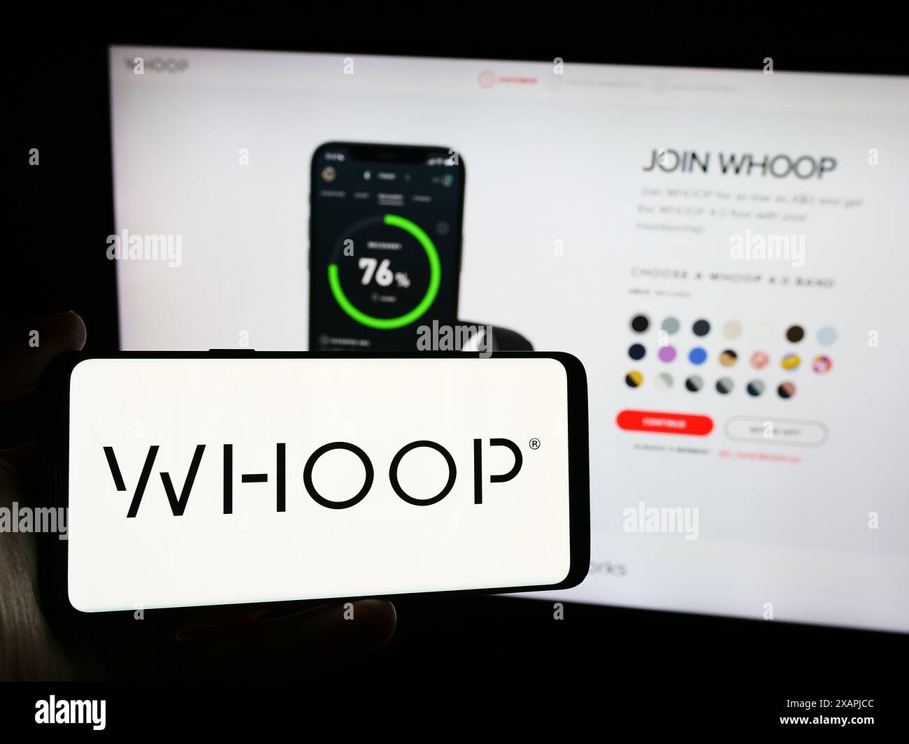 Whoop logo hi-res stock photography and images - Alamy