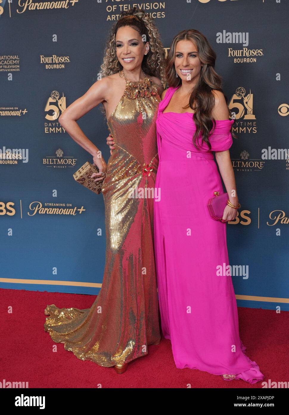 Los Angeles, USA. 07th June, 2024. (L-R) Sunny Hostin and Alyssa Farah Griffin at the 51st Annual Daytime Emmy Awards held at The Westin Bonaventure Hotel in Los Angeles, CA on Friday, June 7, 2024. (Photo By Sthanlee B. Mirador/Sipa USA) Credit: Sipa USA/Alamy Live News Stock Photo