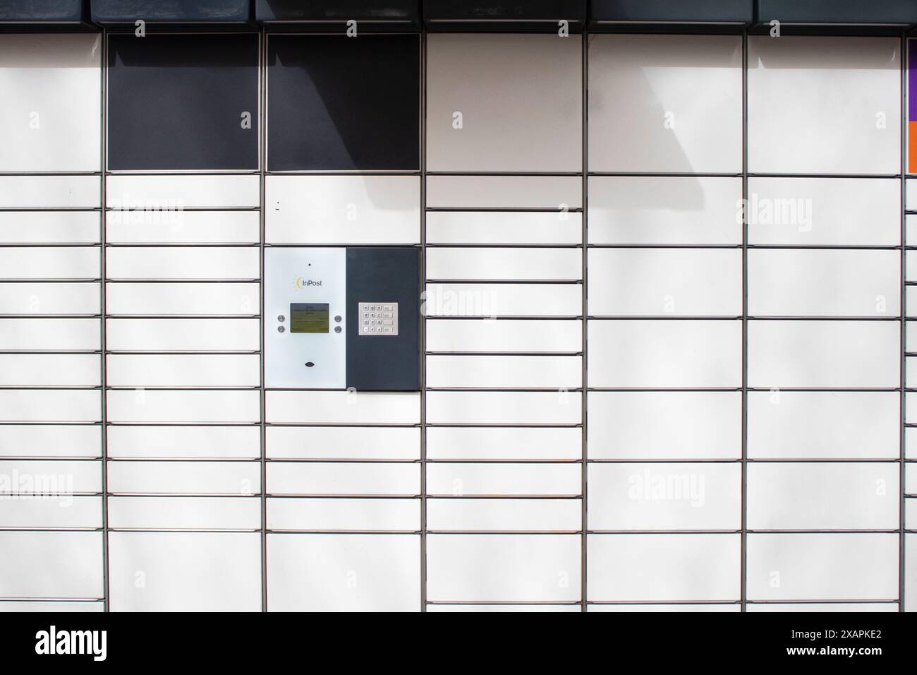 Parcel Machine Inpost Inpost automated parcel locker hi-res stock photography and images - Alamy