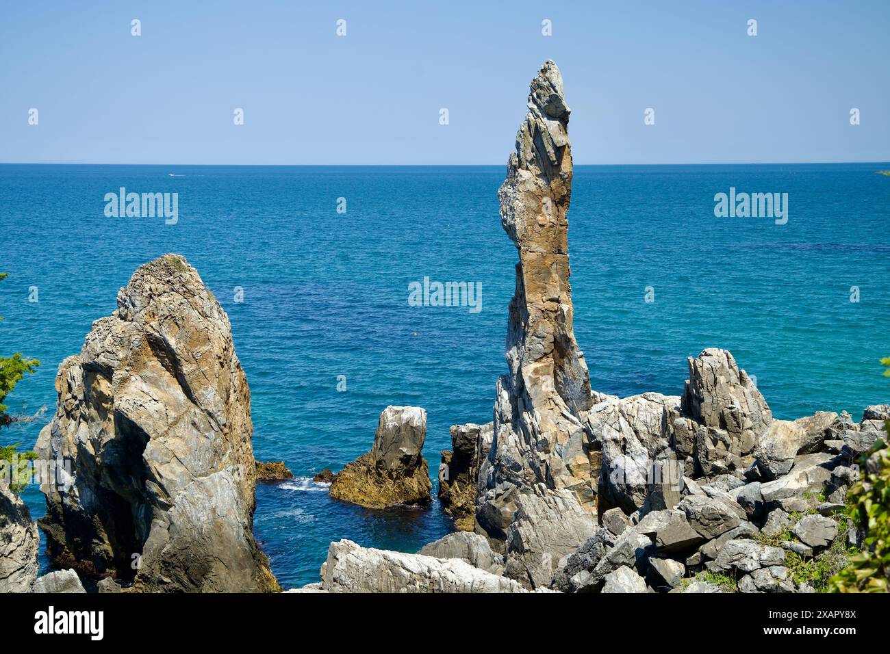 Donghae City, South Korea May 18th, 2024 A stunning view of Chuam