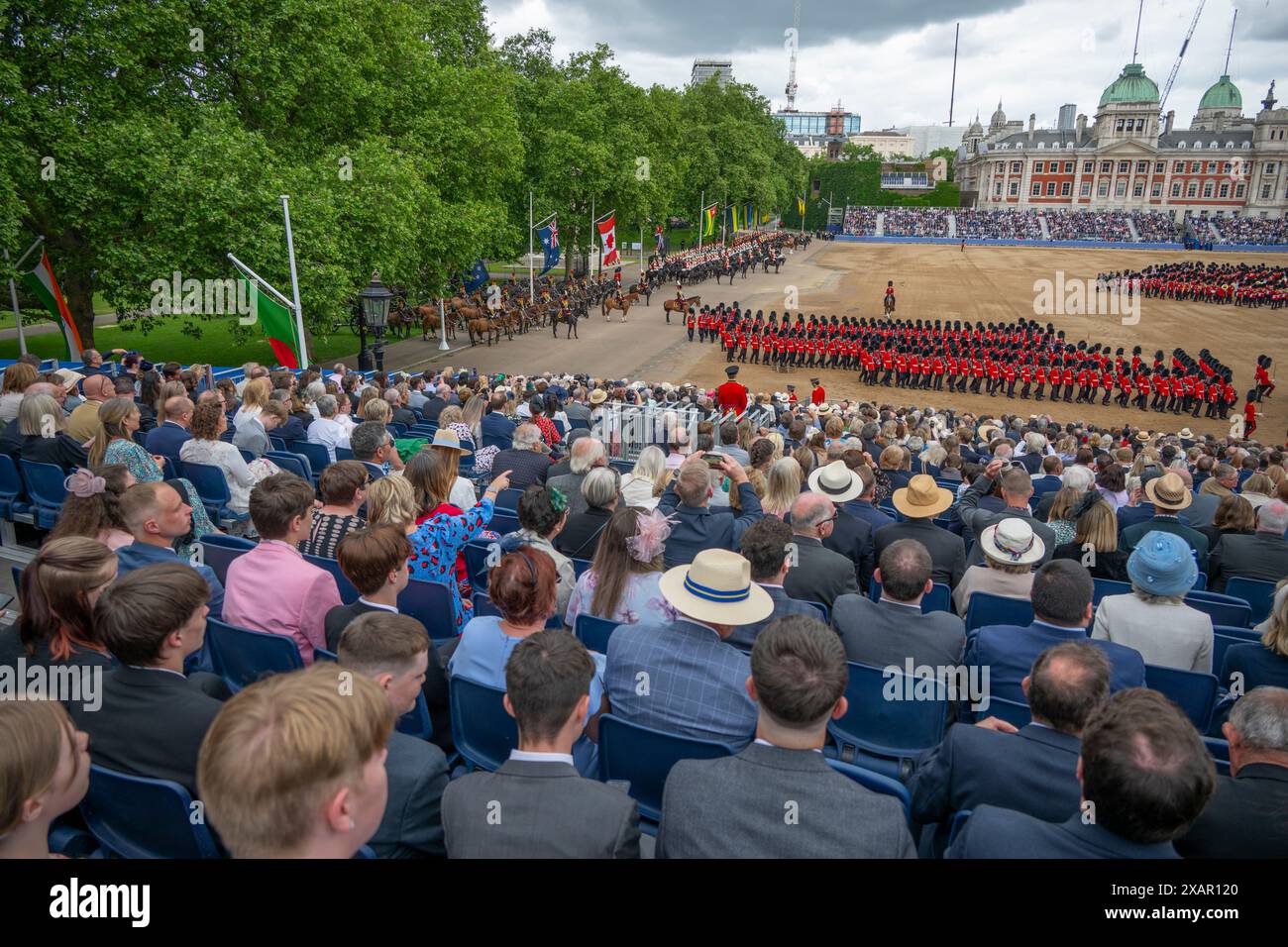 Horse Guards Parade London, UK. 8th June, 2024. The Colonel’s Review of