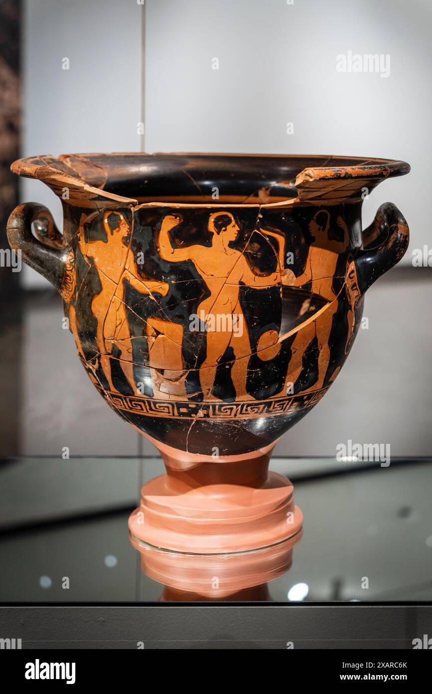 The Hero And The Goddess Bell Crater From The Funerary Chamber Of the-hero-and-the-goddess-bell-crater-from-the-funerary-chamber-of