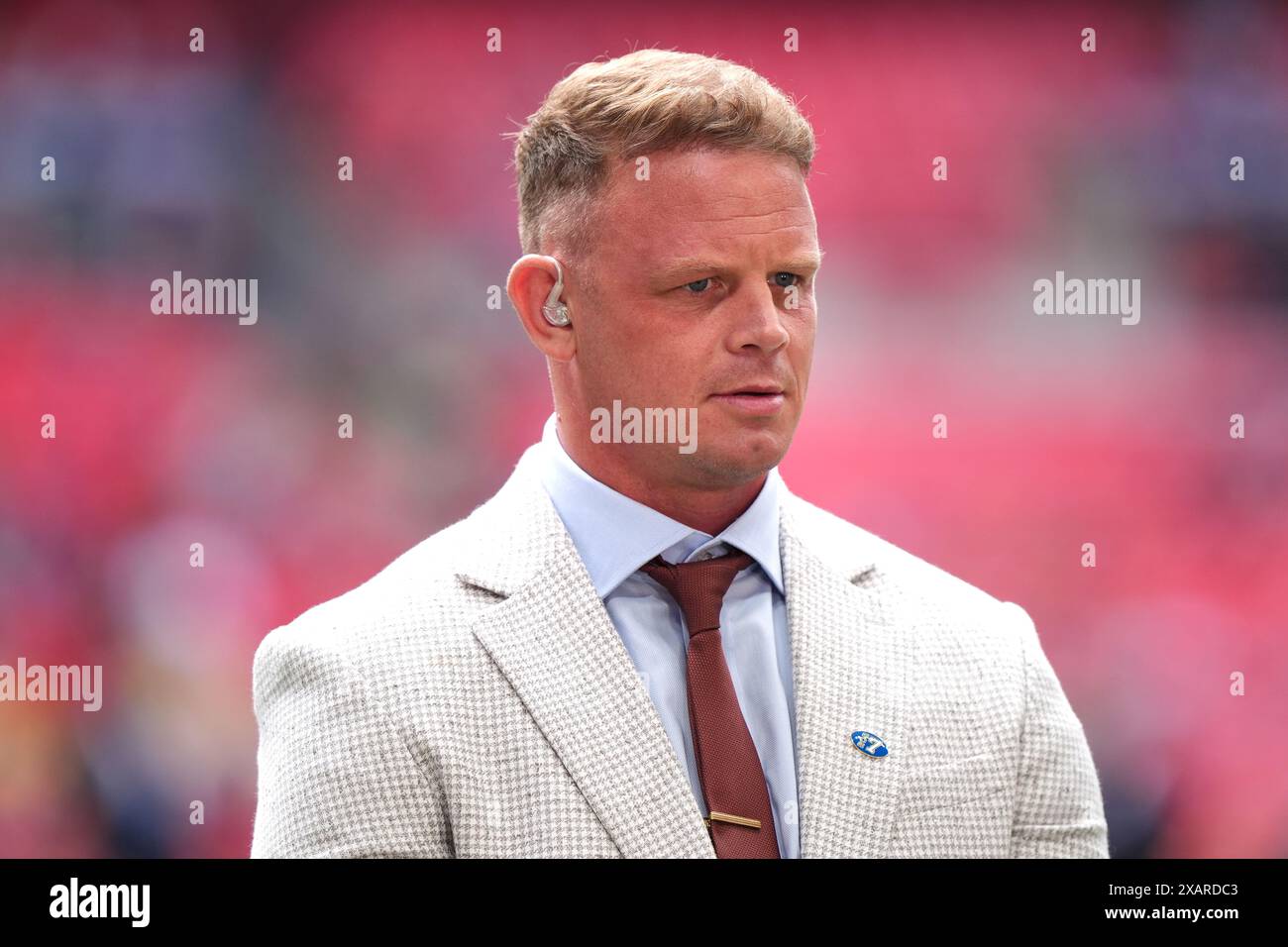 Former Rugby League player Kevin Brown before the Betfred Challenge Cup ...