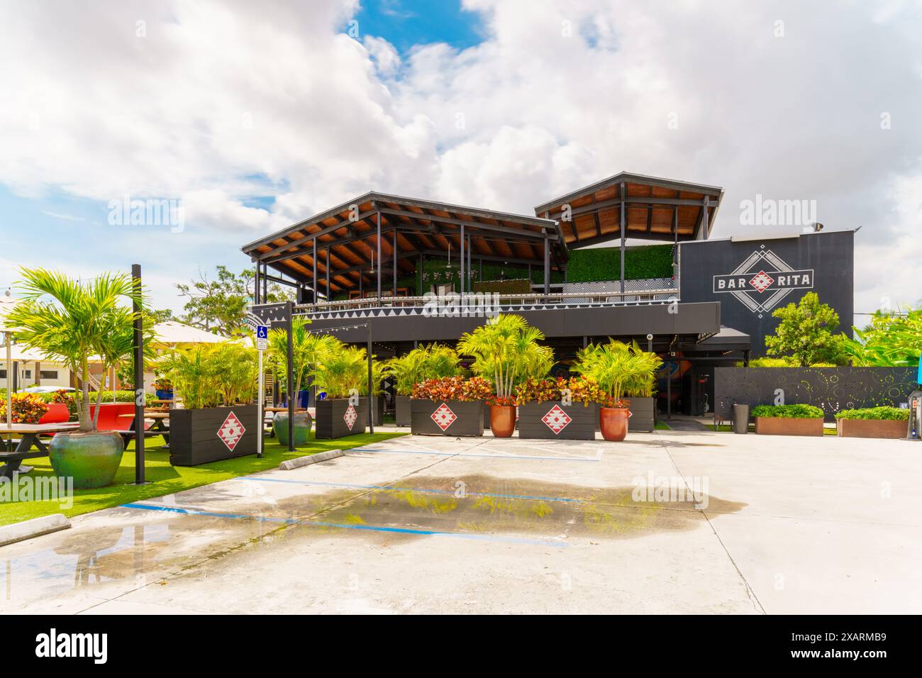 Fort Lauderdale, FL, USA June 8, 2024 Bar Rita Mexican Restaurant