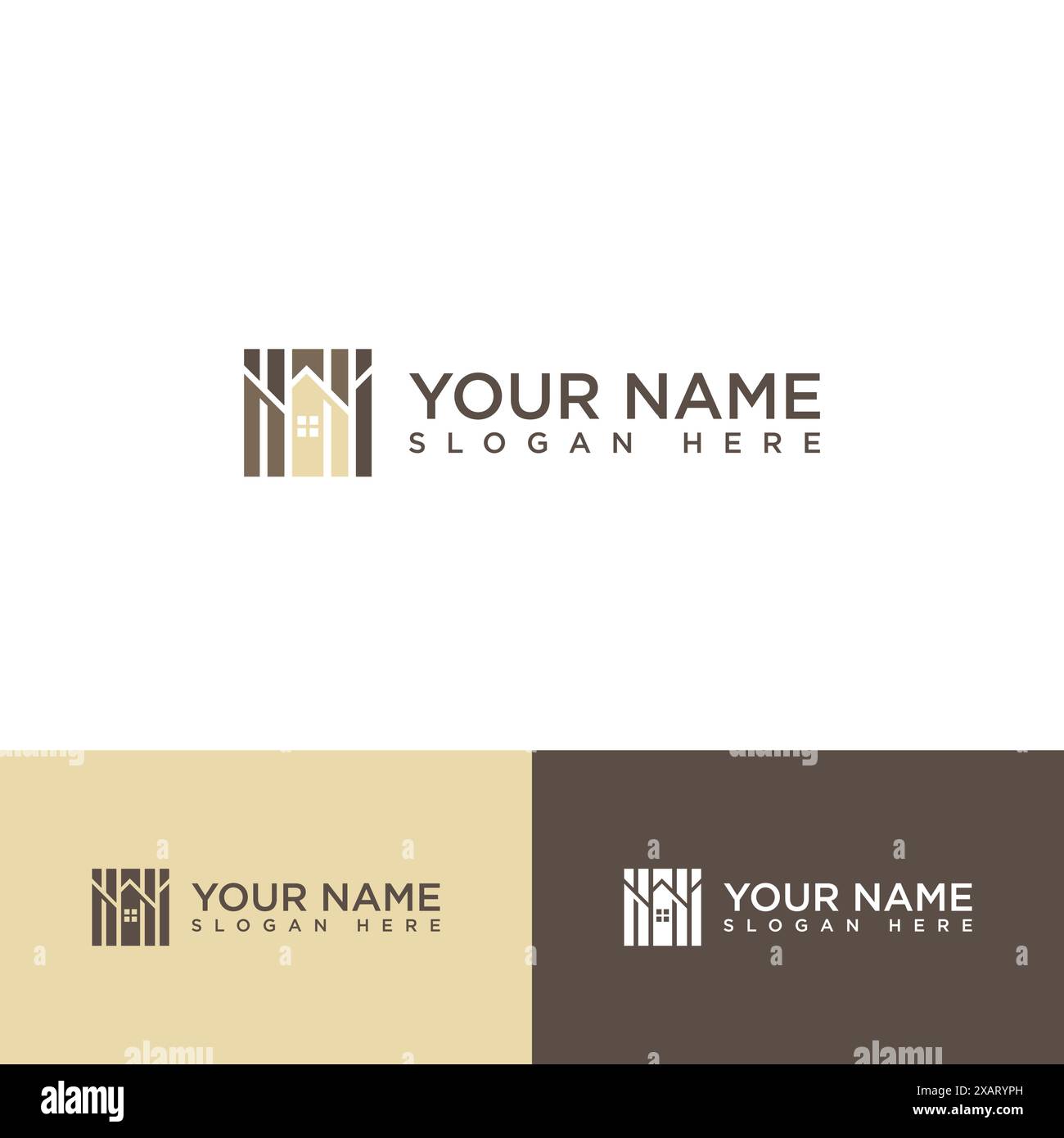 Tree House business logo vector concept design. Vector illustration ...