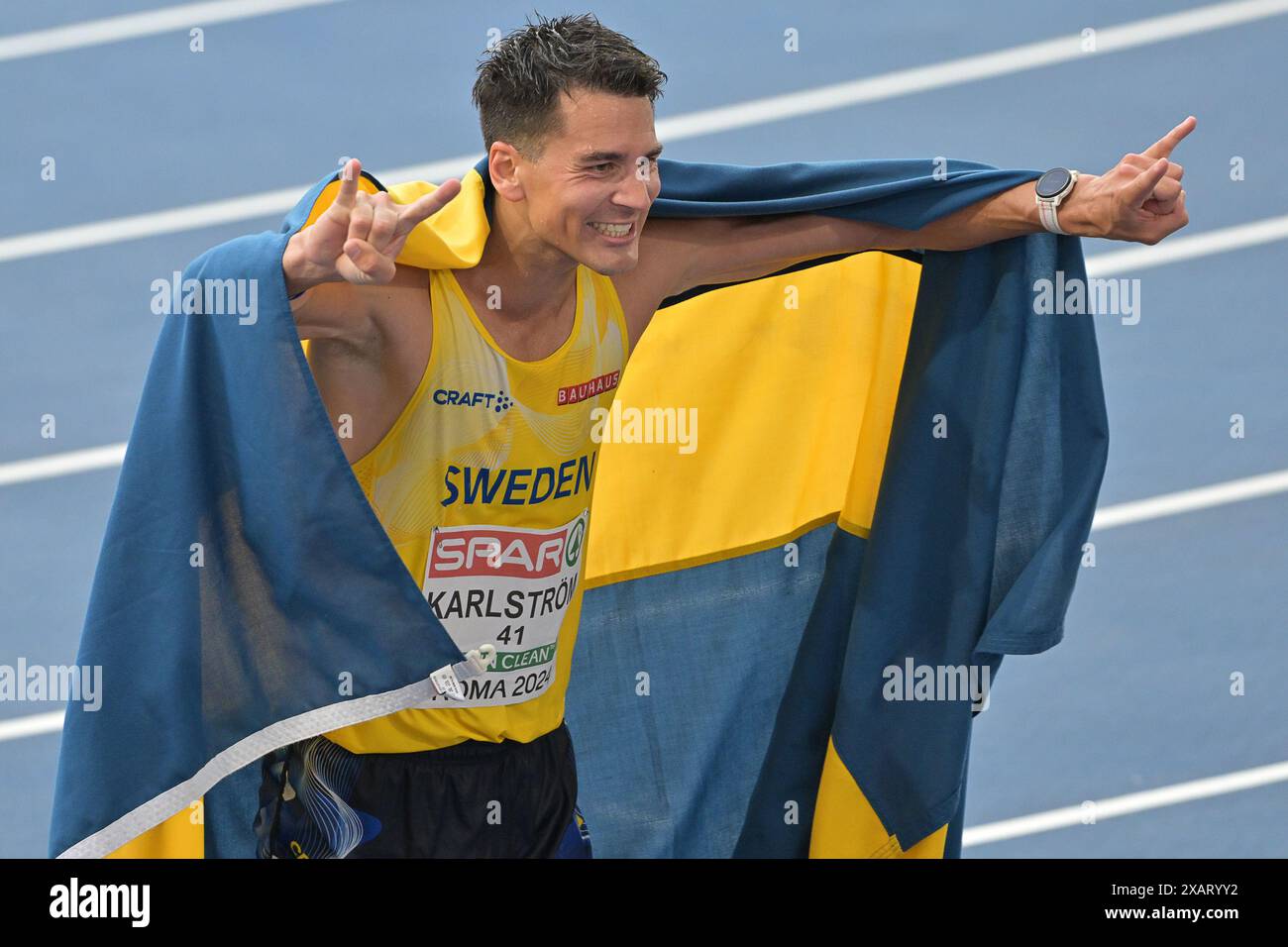 8th June 2024; Olympic Stadium, Rome, Italy; 2024 European Athletic