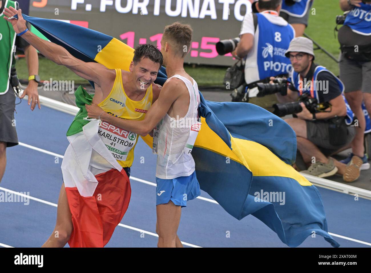 8th June 2024; Olympic Stadium, Rome, Italy; 2024 European Athletic