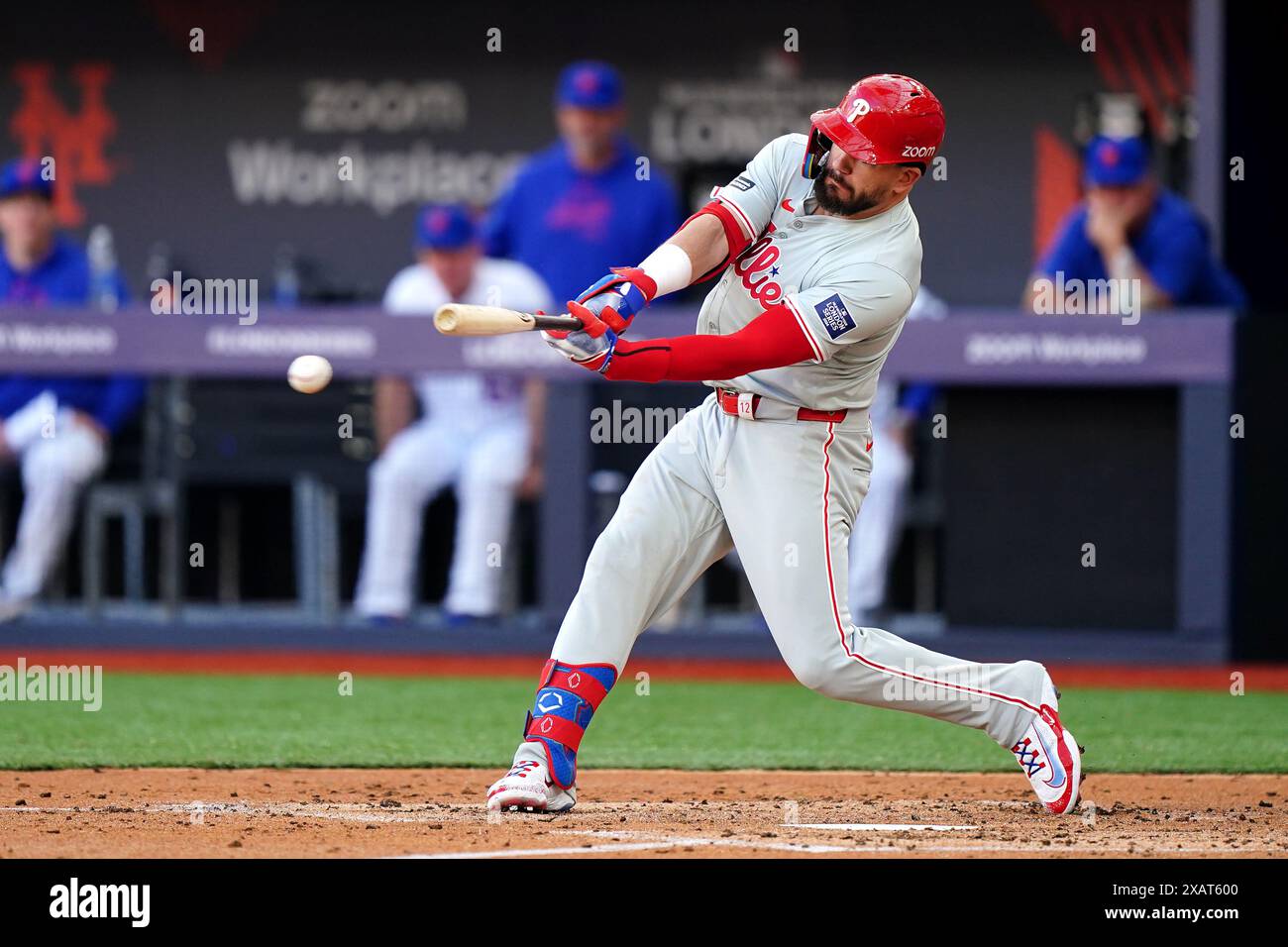 Philadelphia Phillies' Kyle Schwarber on day one of the MLB London