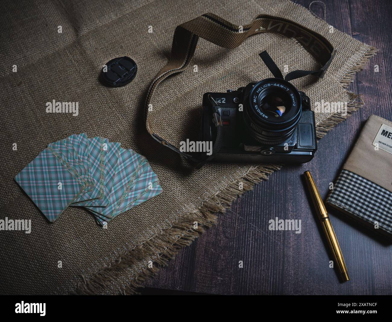 Photo of the classic Zenith film camera Stock Photo - Alamy
