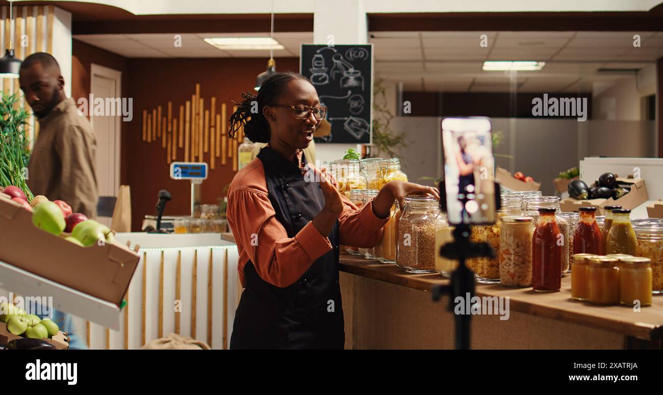 Supermarket camera filming hi-res stock photography and images - Alamy