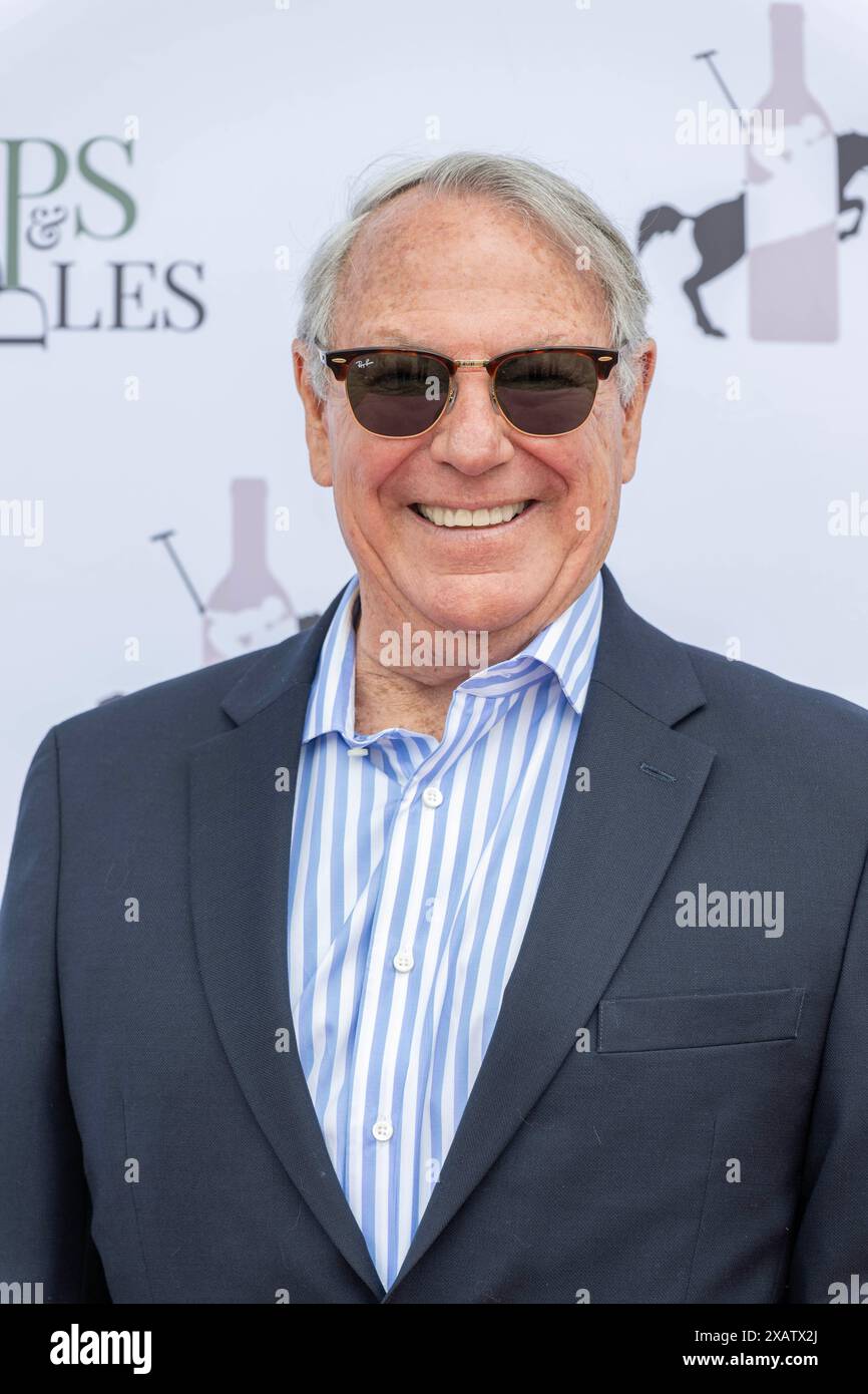 Los Angeles, USA. 08th June, 2024. Doug Pennington-DLP Investments attends Sips and Saddles-A Celebration of National Rose Day, a Polo event at Will Rogers SHP, Los Angeles, CA, June 8th, 2024 Credit: Eugene Powers/Alamy Live News Stock Photo