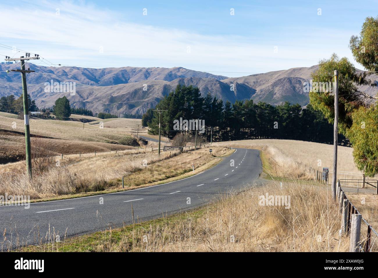 North south road landscape hi-res stock photography and images - Alamy