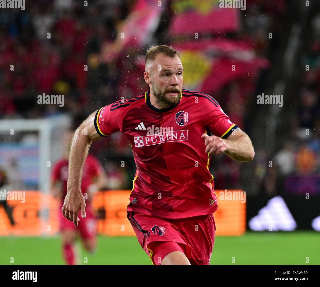 St Louis USA 08th June 2024 St Louis City Forward Joao Klauss 9 st-louis-usa-08th-june-2024-st-louis-city-forward-joao-klauss-9