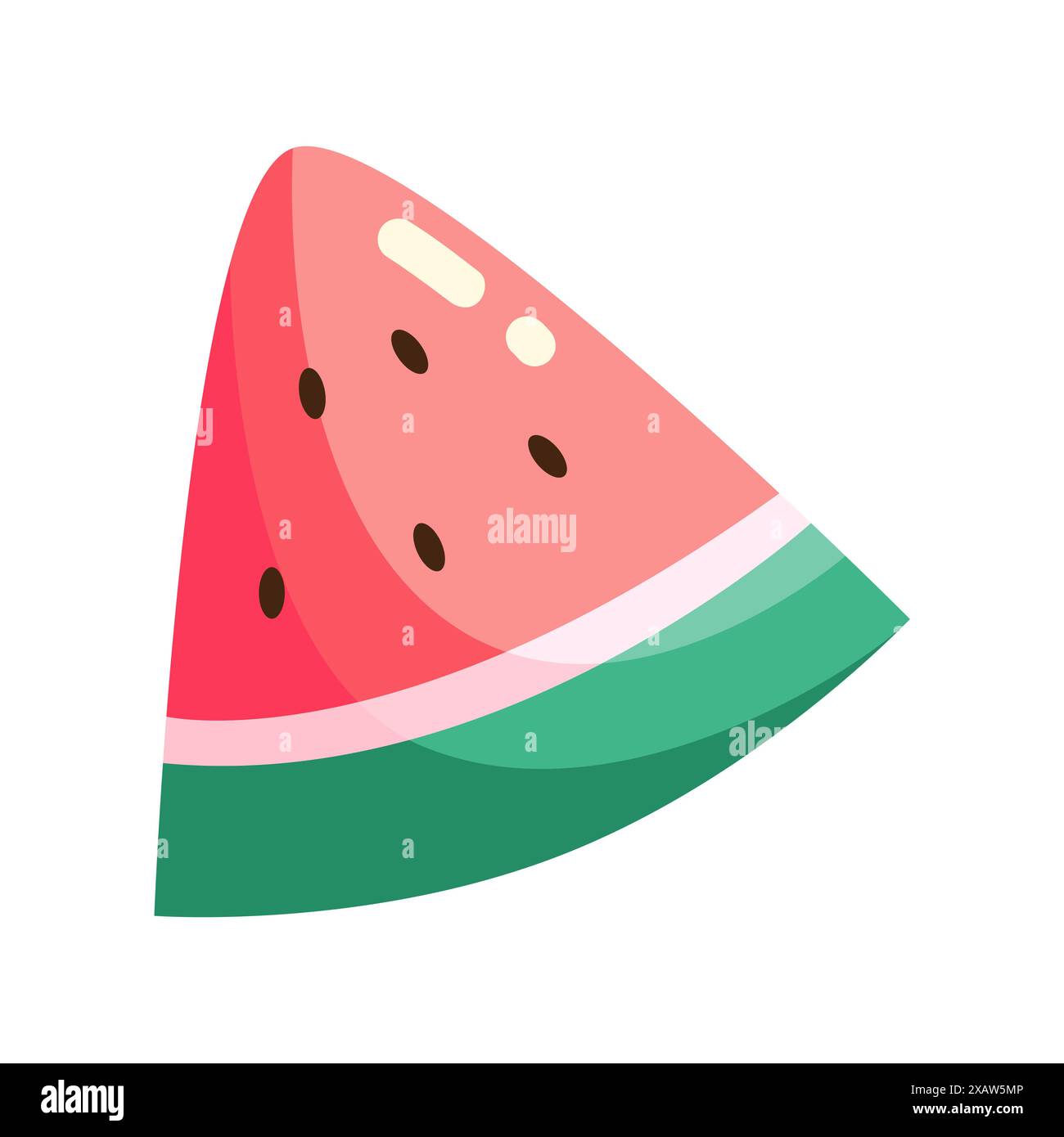Pineapple fruit illustration isolated flat Stock Vector Image & Art - Alamy