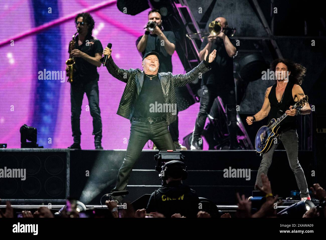  Italian singer Music Concert - Vasco Rossi - Vasco Live 2024 Vasco Motiv 