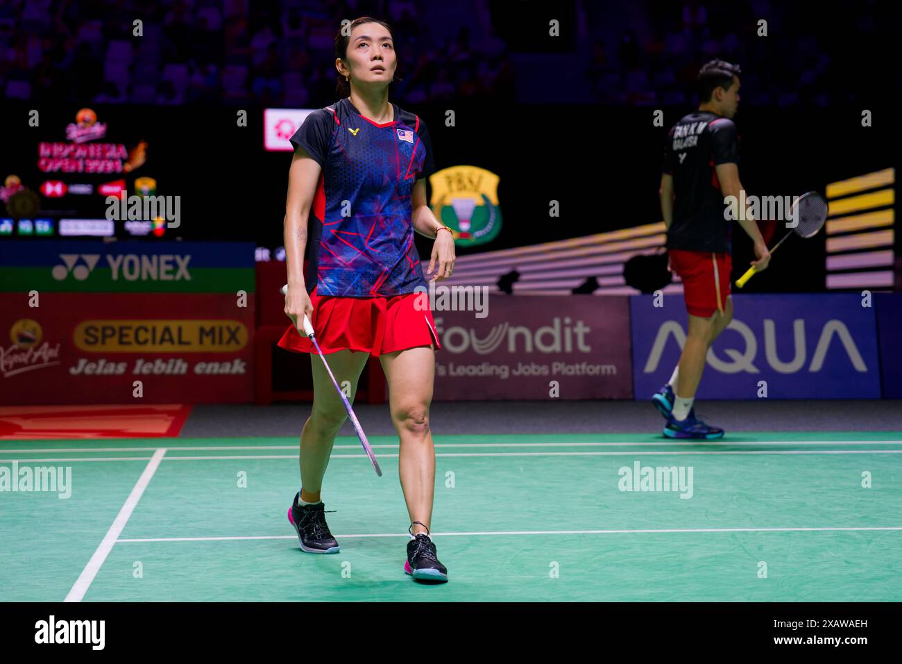 Jakarta, Indonesia. 08th June, 2024. LAI Pei Jing of Malaysia looks on ...