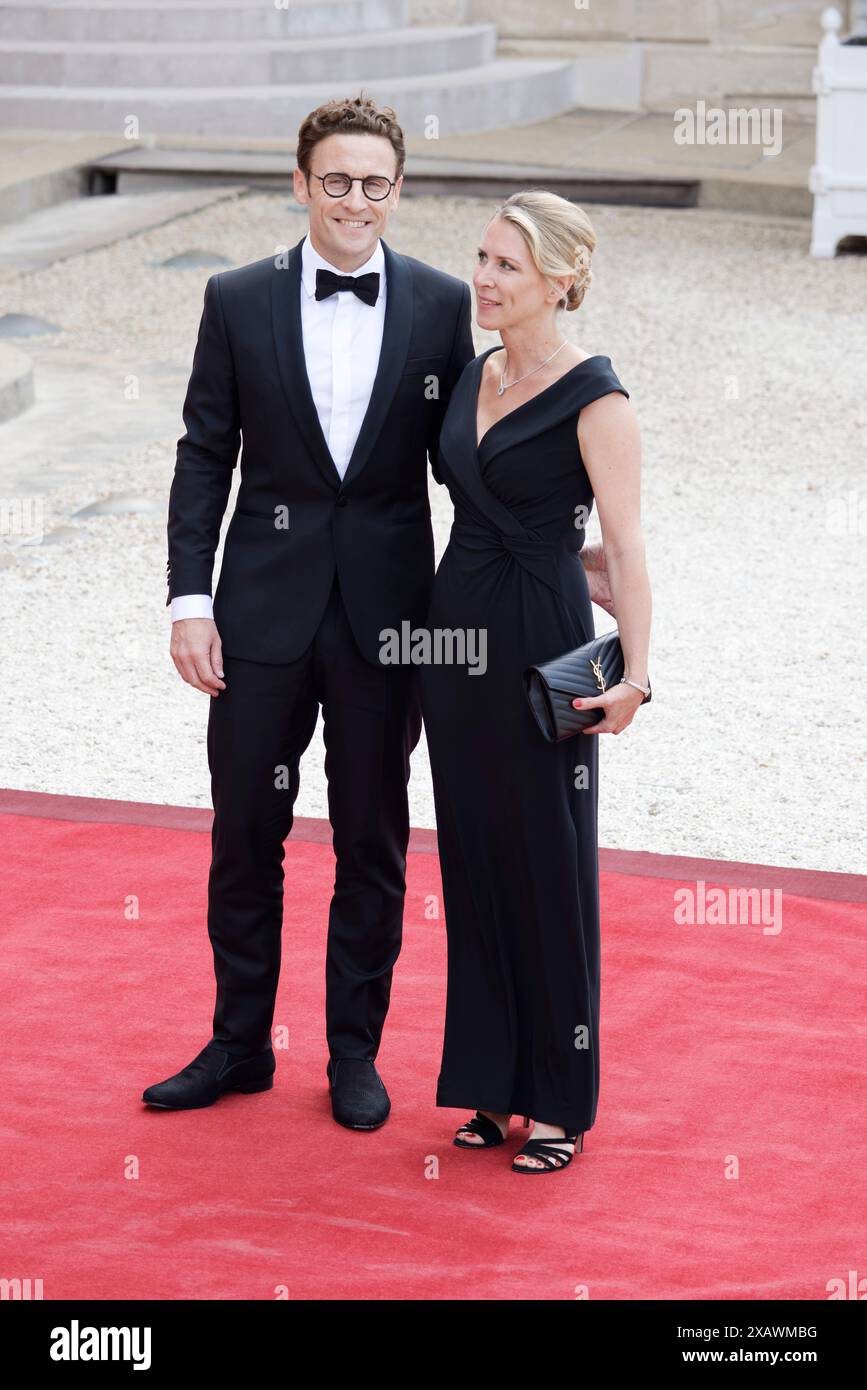 Paris, France. 8th June, 2024. Laurent Macron, brother of Emmanuel