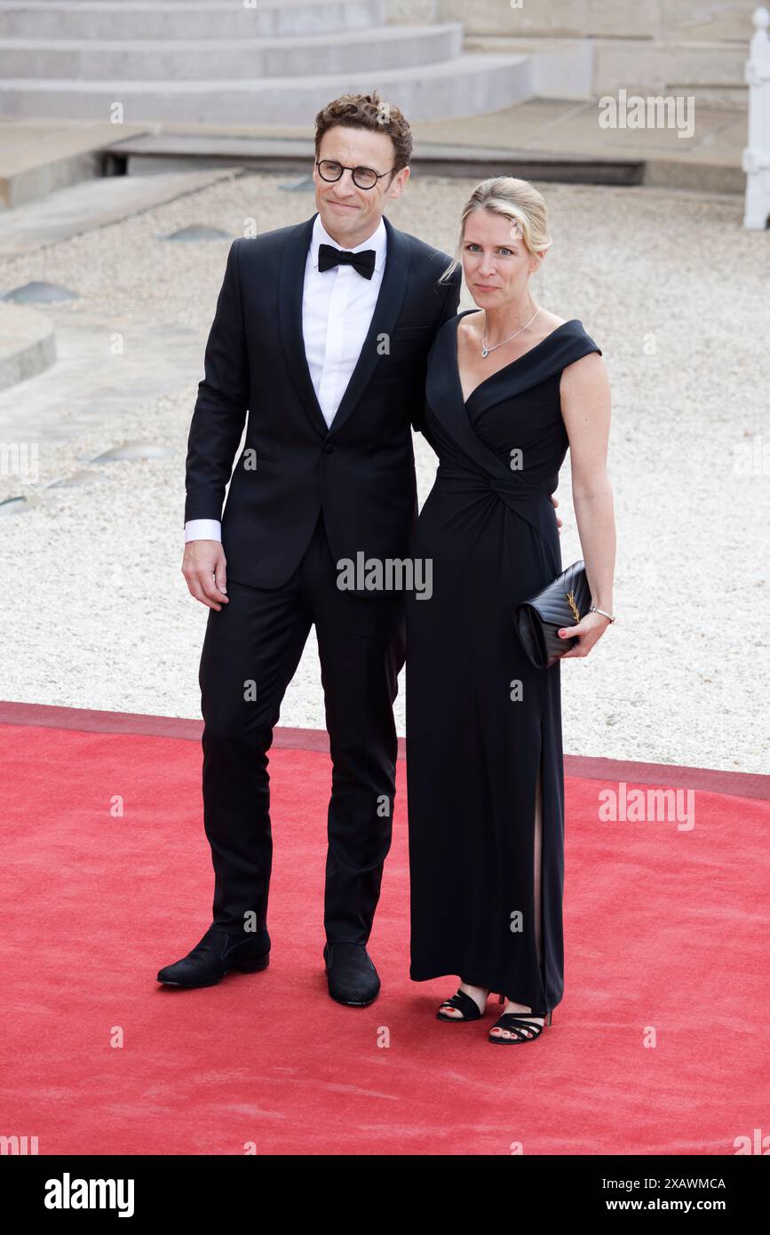 Paris, France. 8th June, 2024. Laurent Macron, brother of Emmanuel ...