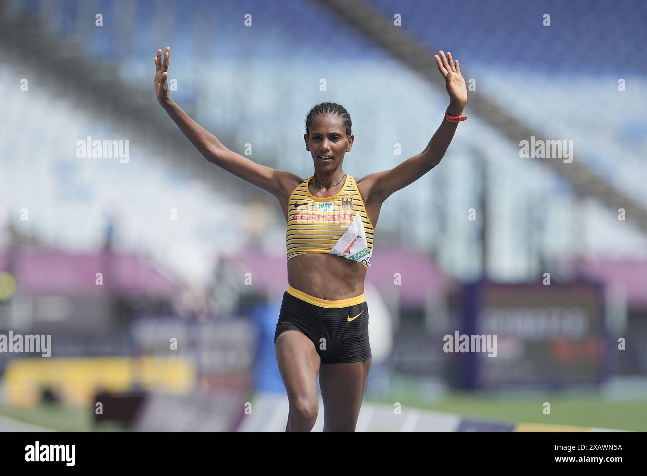 Rom, Italy. 09th June, 2024. Athletics: European Championships: Melat