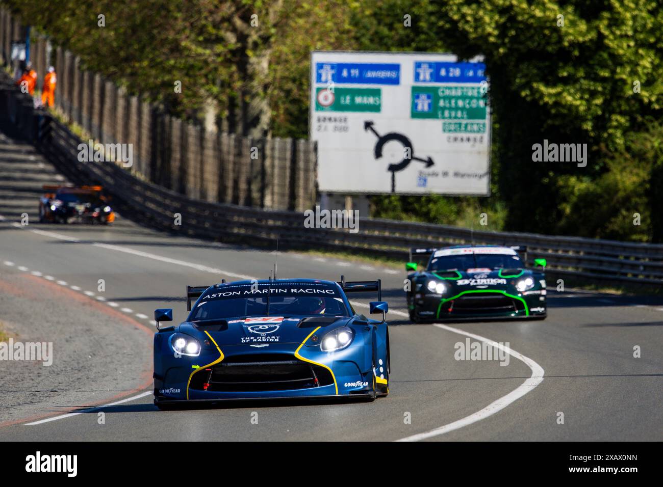Le Mans, France. 09th June, 2024. 27 JAMES Ian (usa), MANCINELLI Daniel ...