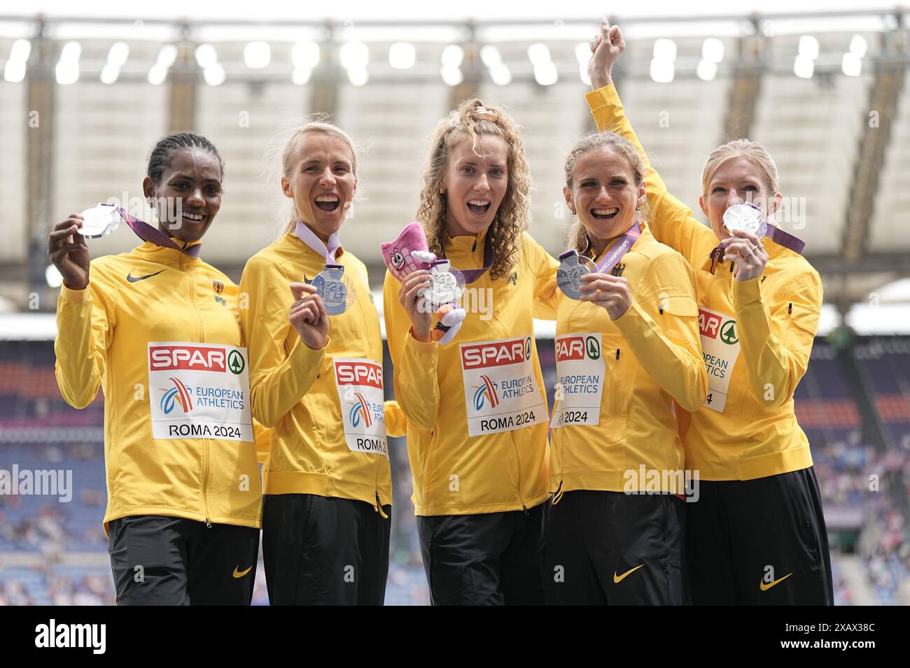 Rom, Italy. 09th June, 2024. Athletics European Championships Half