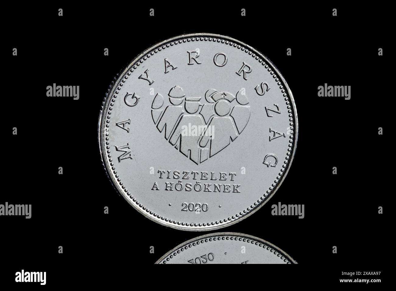 New Hungarian 10 Forint coin in honour of everyday heroes standing ...